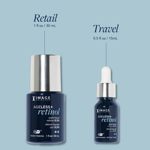 AGELESS+ retinol pure liquid retinol 0.1% (travel size) Image Skincare