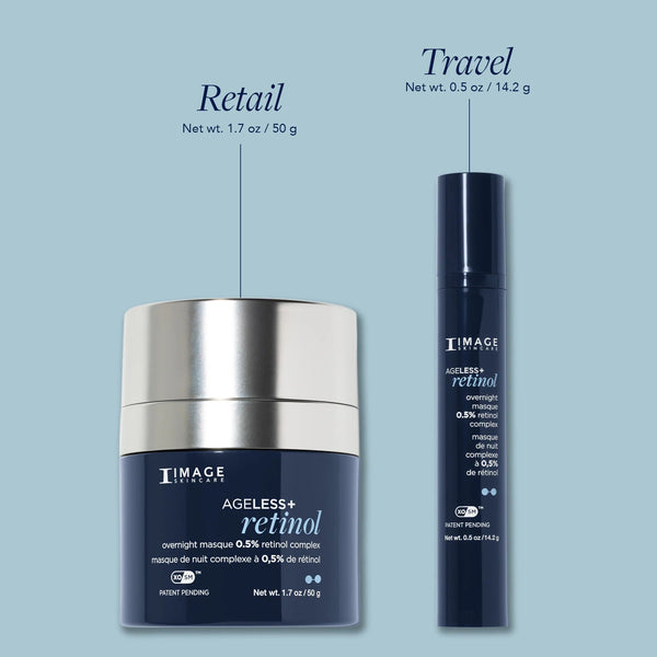 AGELESS+ retinol overnight masque 0.5% retinol complex (travel size) Image Skincare