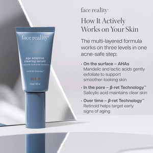 Face Reality Age Adaptive Clearing Serum Skin by Leah