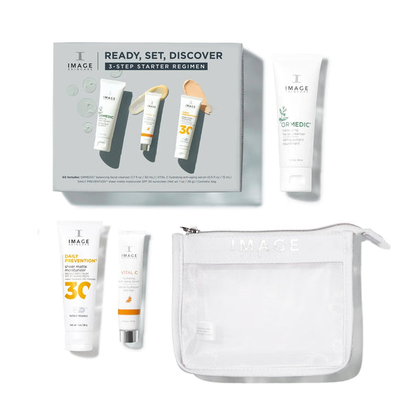 READY, SET, DISCOVER. Bestsellers Starter Kit Image Skincare